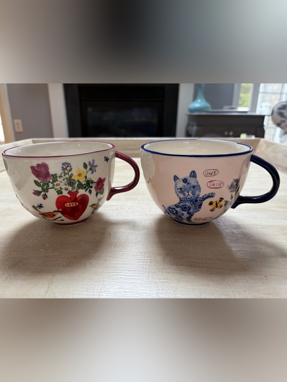 Anthropologie Nathalie Lété Titania Mug
Set of 2